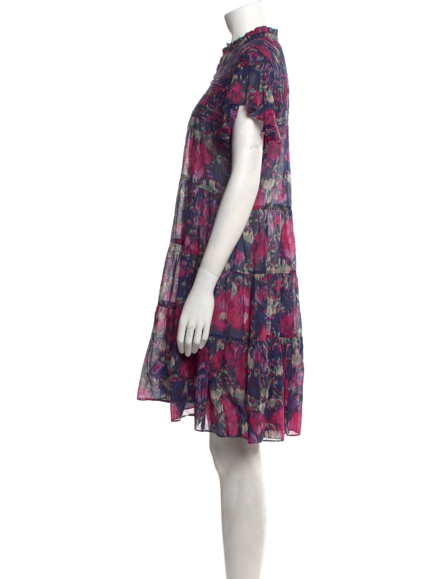 Étoile Isabel Marant Floral Print Knee-Length Dress