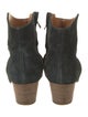 Étoile Isabel Marant Suede Colorblock Pattern Western Boots