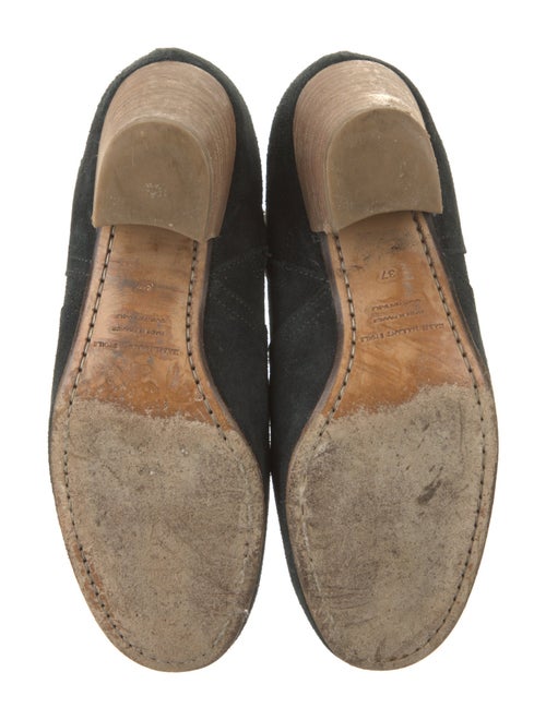 Étoile Isabel Marant Suede Colorblock Pattern Western Boots