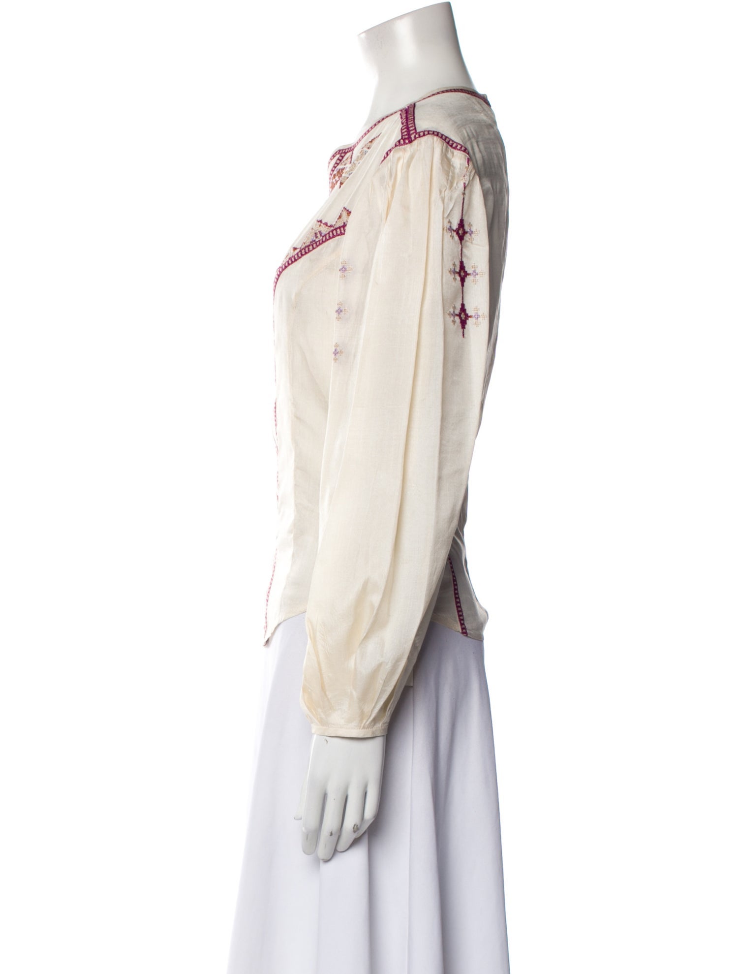 Étoile Isabel Marant Silk Printed Blouse w/ Tags