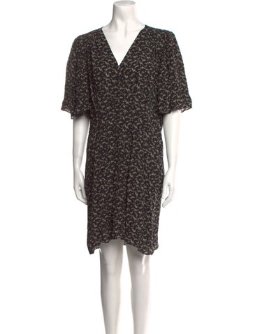 Étoile Isabel Marant Dresses Floral Print Mini Dress Us6, Fr38 | M