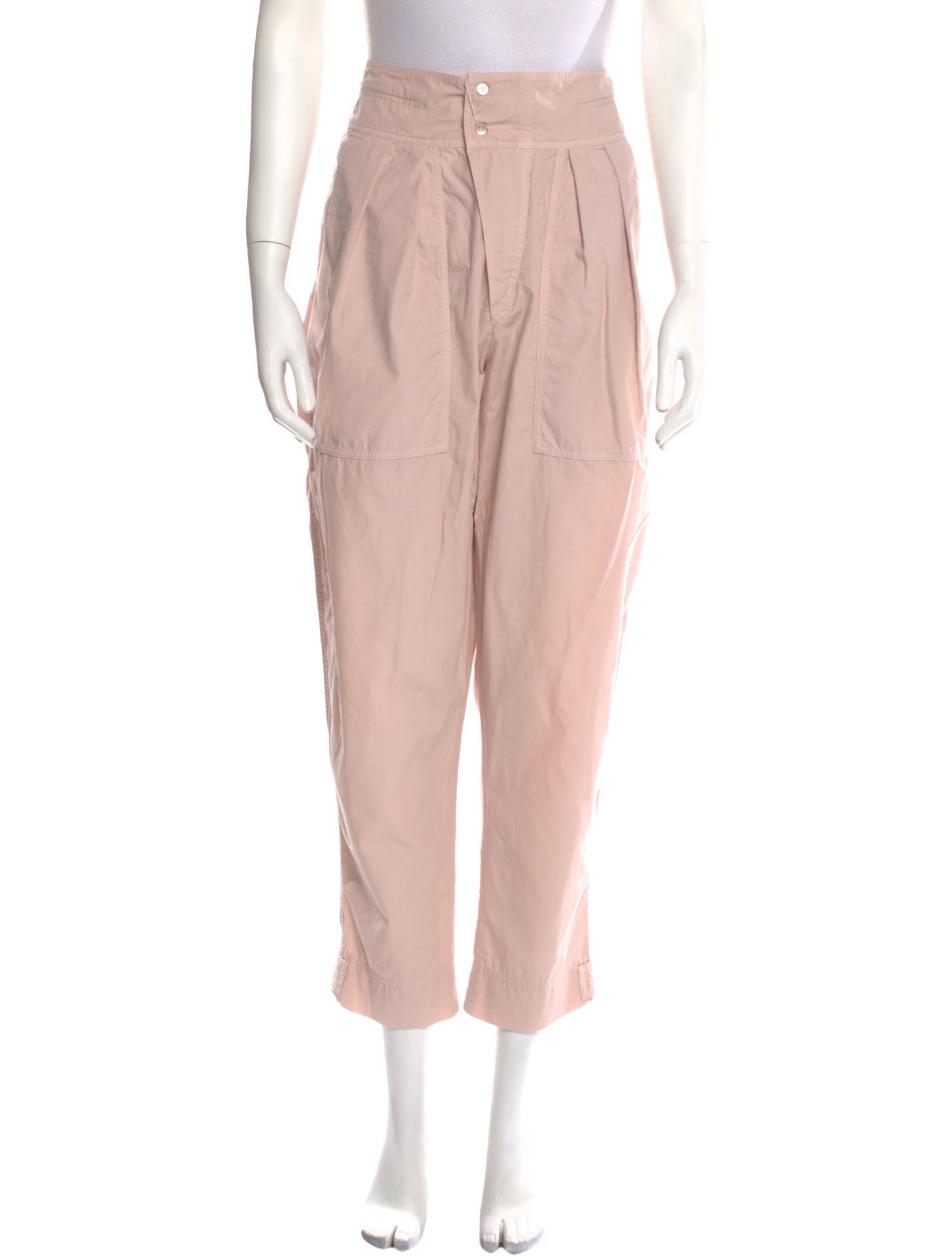 Étoile Isabel Marant Straight Leg Pants - Pink, 13.25