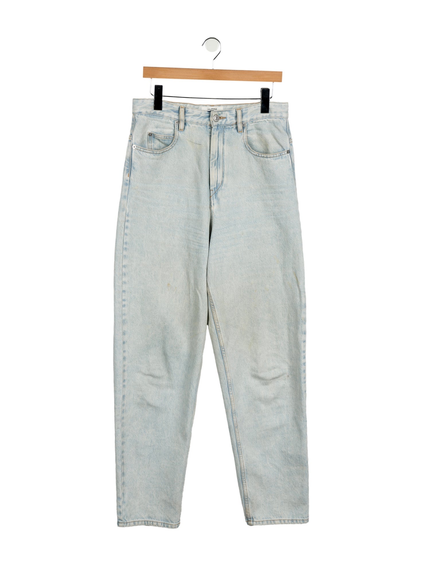 Étoile Isabel Marant High-Rise Straight Leg Jeans