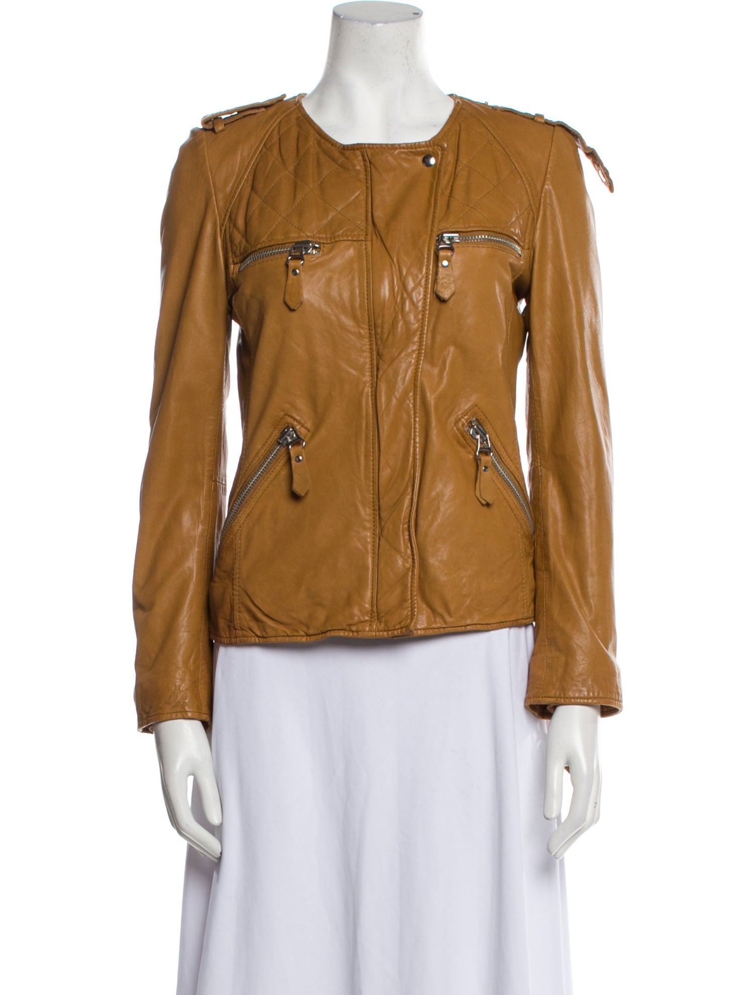 Étoile Isabel Marant Leather Biker Jacket