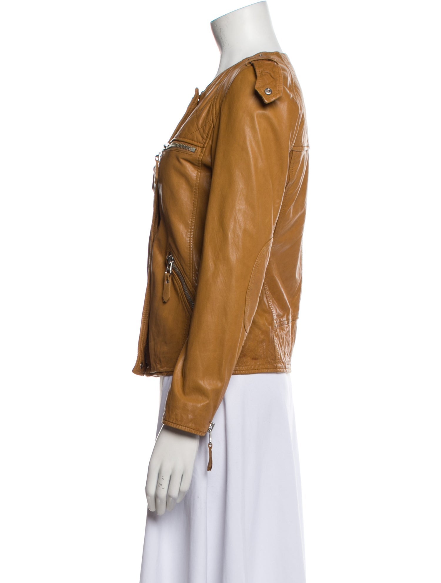 Étoile Isabel Marant Leather Biker Jacket