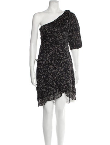 Étoile Isabel Marant Dresses Floral Print Mini Dress Us8, Fr40 | M