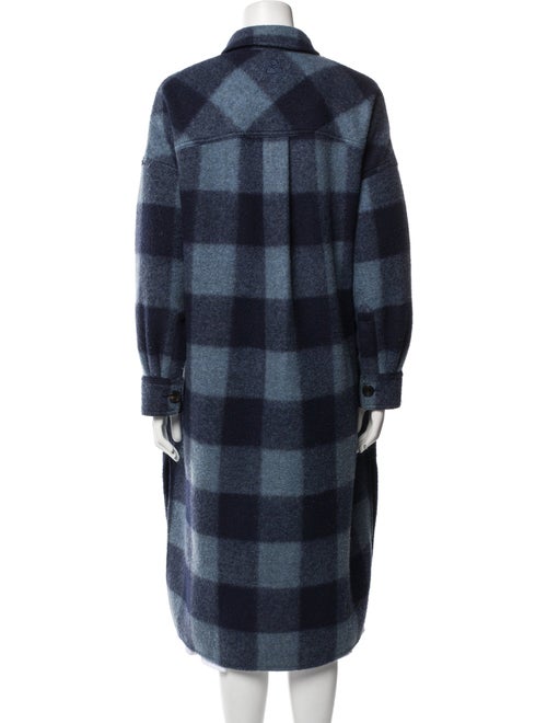 Étoile Isabel Marant Plaid Print Coat