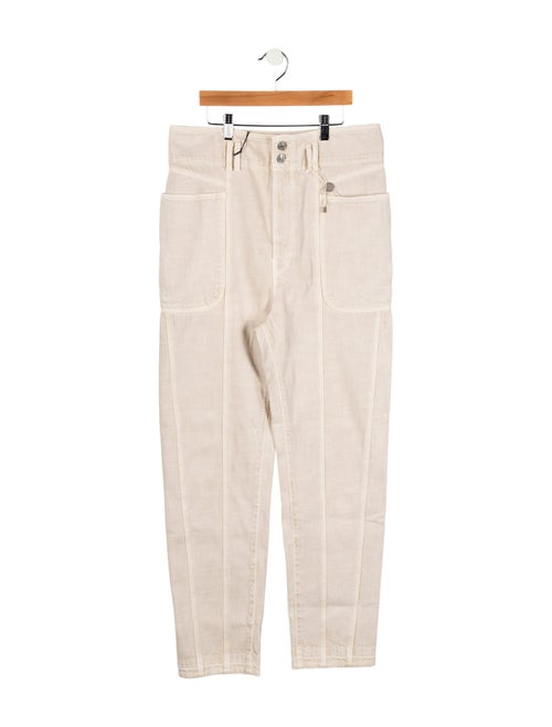 Étoile Isabel Marant High-Rise Straight Leg Jeans