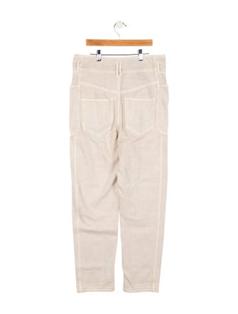 Étoile Isabel Marant High-Rise Straight Leg Jeans