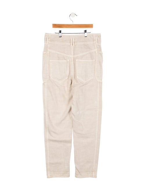 Étoile Isabel Marant High-Rise Straight Leg Jeans