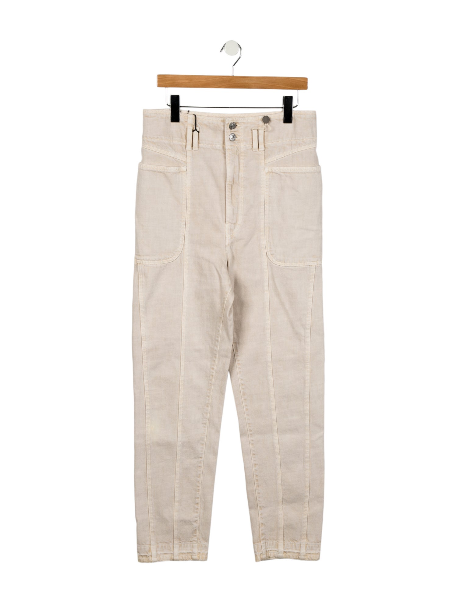 Étoile Isabel Marant High-Rise Straight Leg Jeans