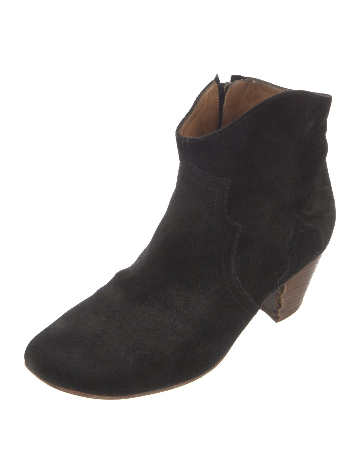 Étoile Isabel Marant Suede Western Boots