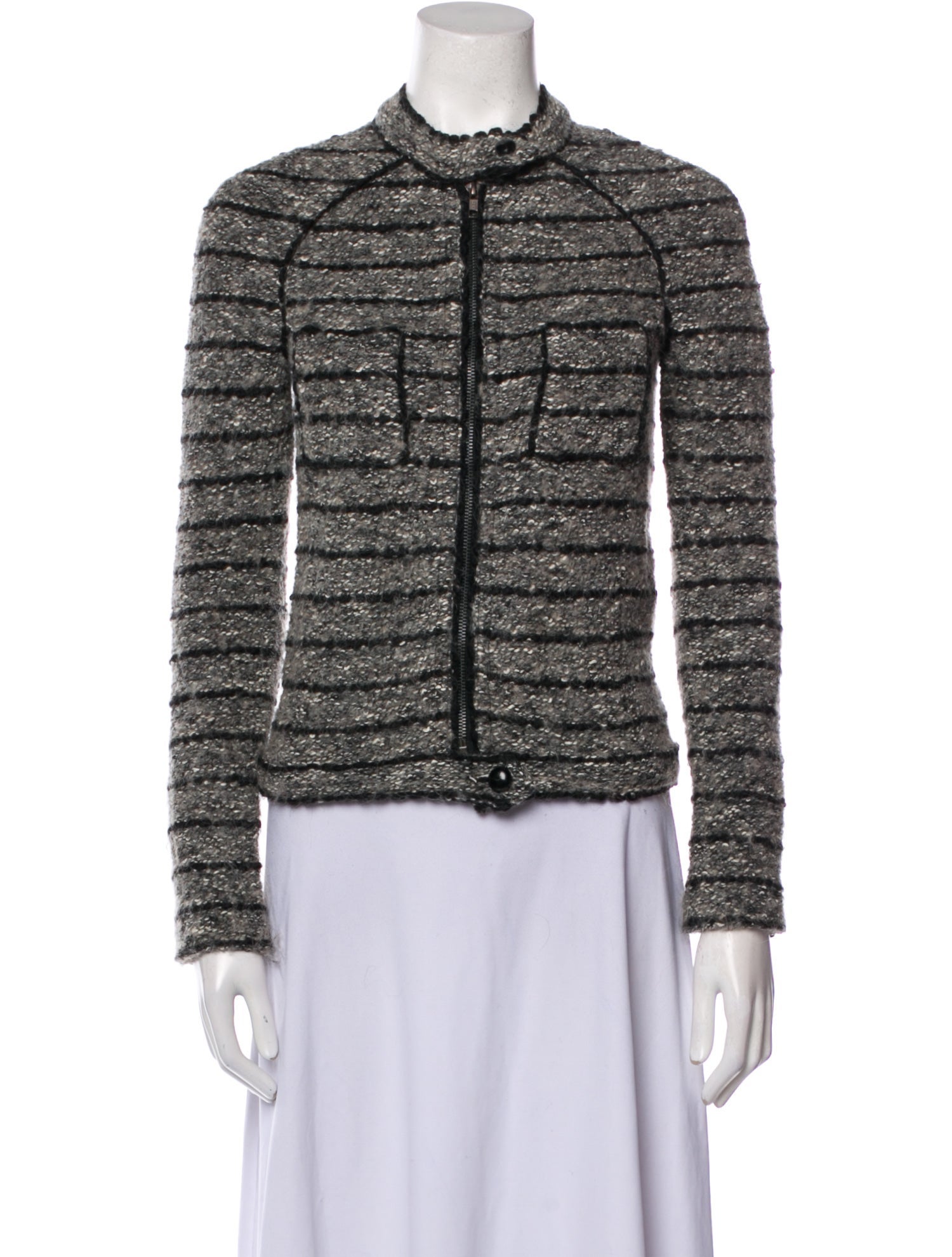 Étoile Isabel Marant Tweed Pattern Evening Jacket