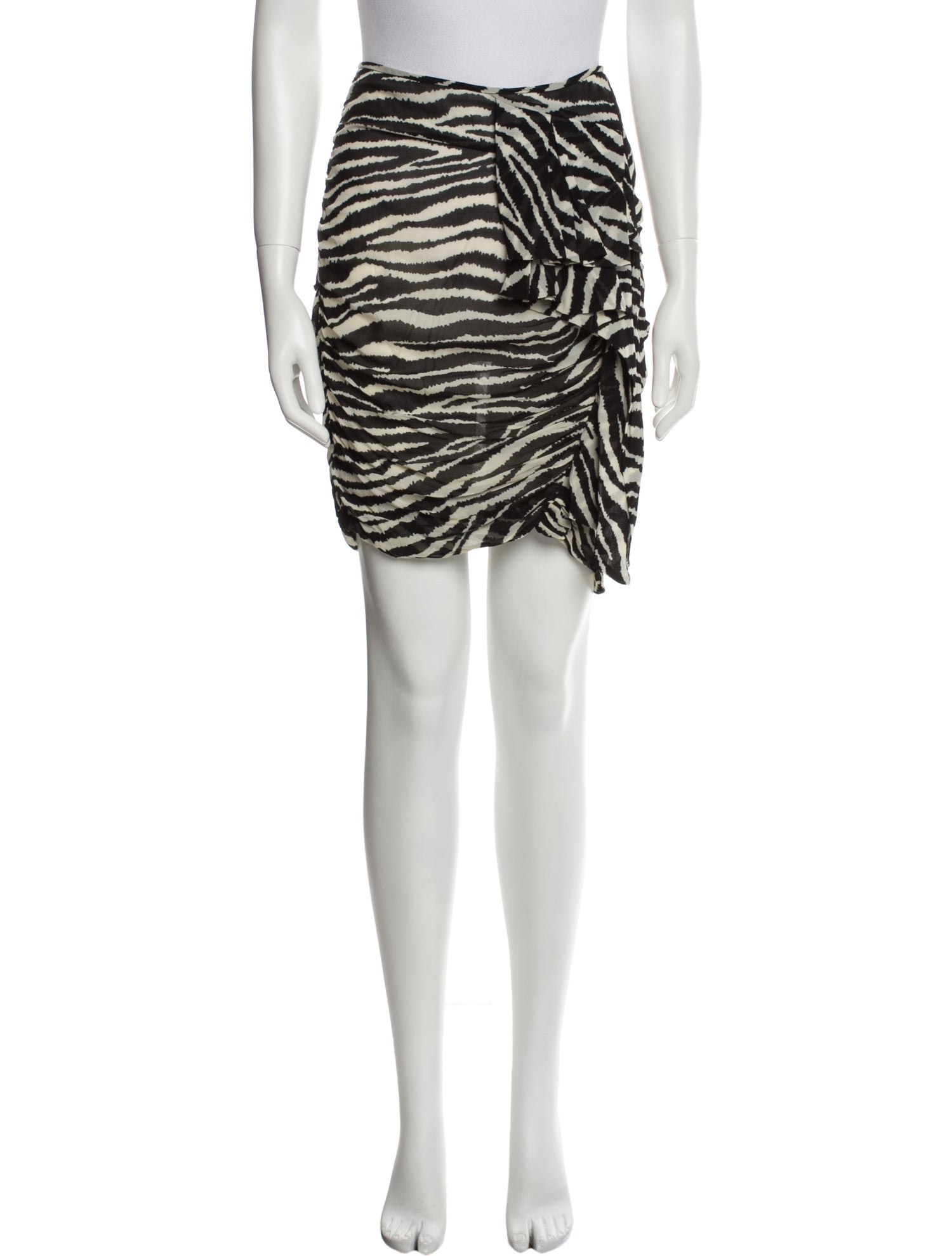Étoile Isabel Marant Animal Print Knee-Length Skirt