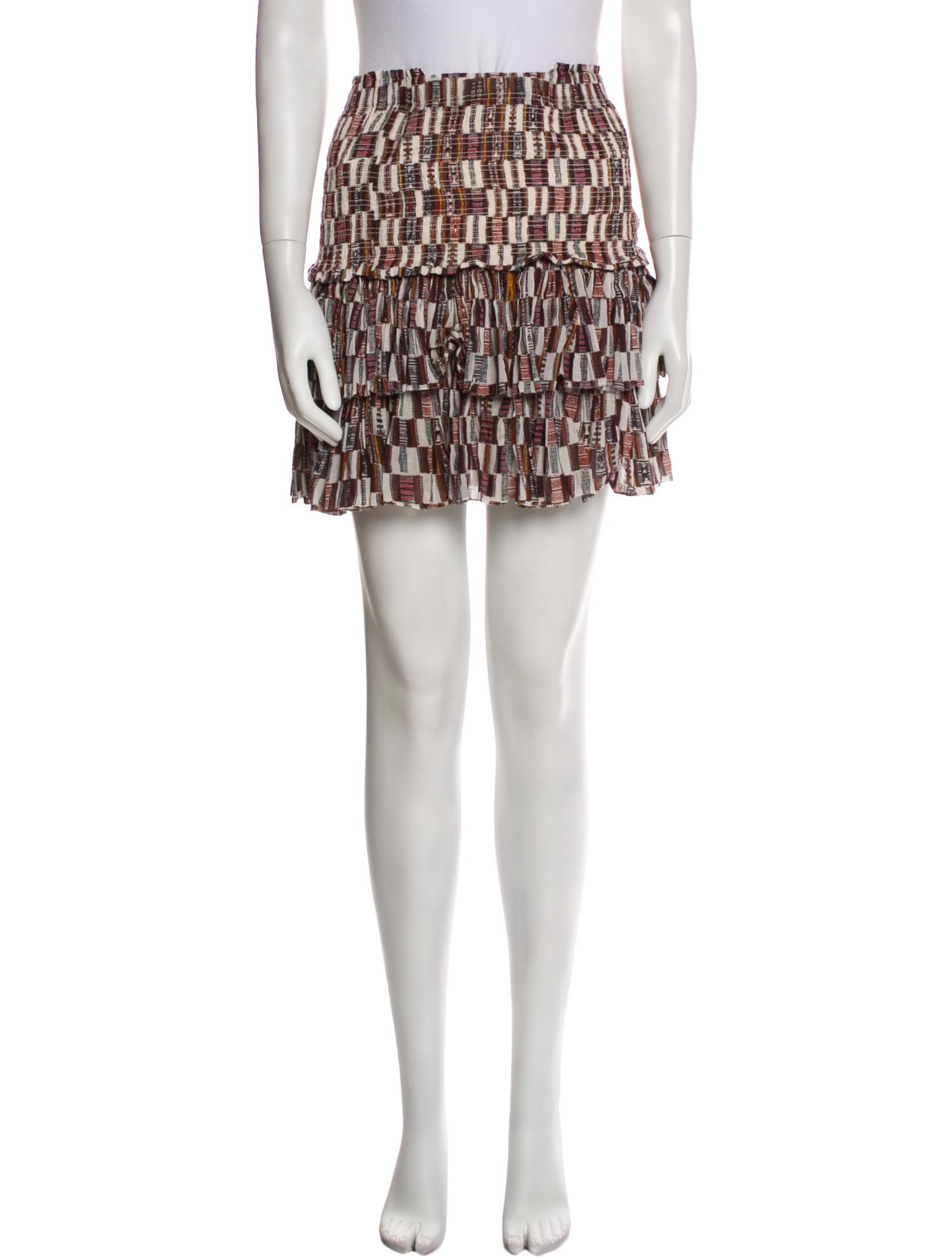 スカート ISABEL MARANT ETOILE Women Mini Skirts 25PJU0045FBB1H07I 30L Ecru Pacifica Mini Skirt | Isabel Marant Etoile