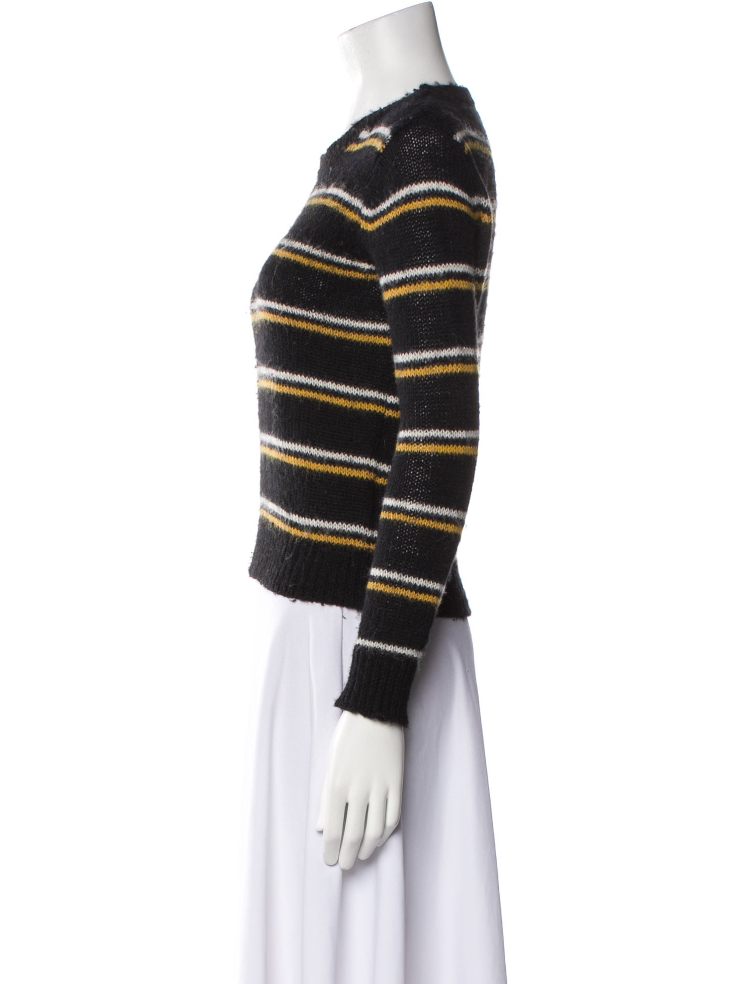 Étoile Isabel Marant Striped Crew Neck Sweater