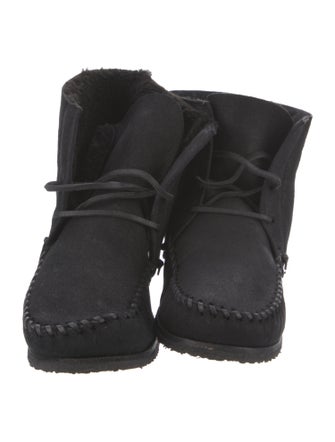 Étoile Isabel Marant Suede Lace-Up Boots