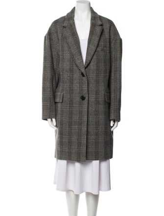 Étoile Isabel Marant Tweed Pattern Coat
