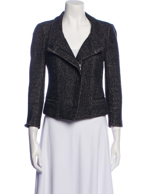 Étoile Isabel Marant Tweed Pattern Biker Jacket