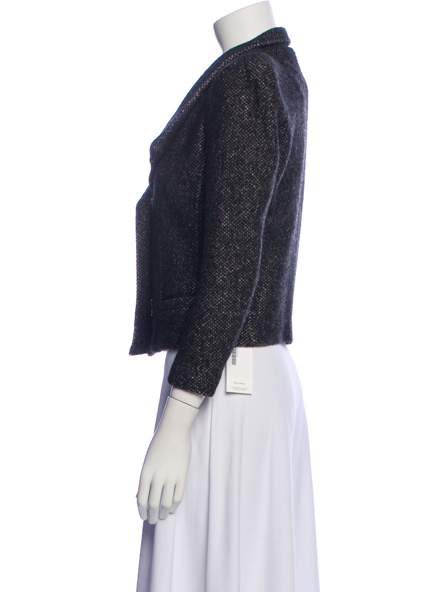 Étoile Isabel Marant Tweed Pattern Biker Jacket