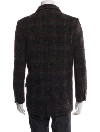 Étoile Isabel Marant Wool Plaid Print Blazer