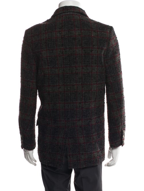 Étoile Isabel Marant Wool Plaid Print Blazer