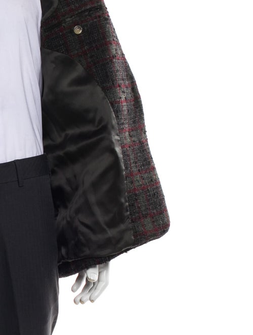 Étoile Isabel Marant Wool Plaid Print Blazer