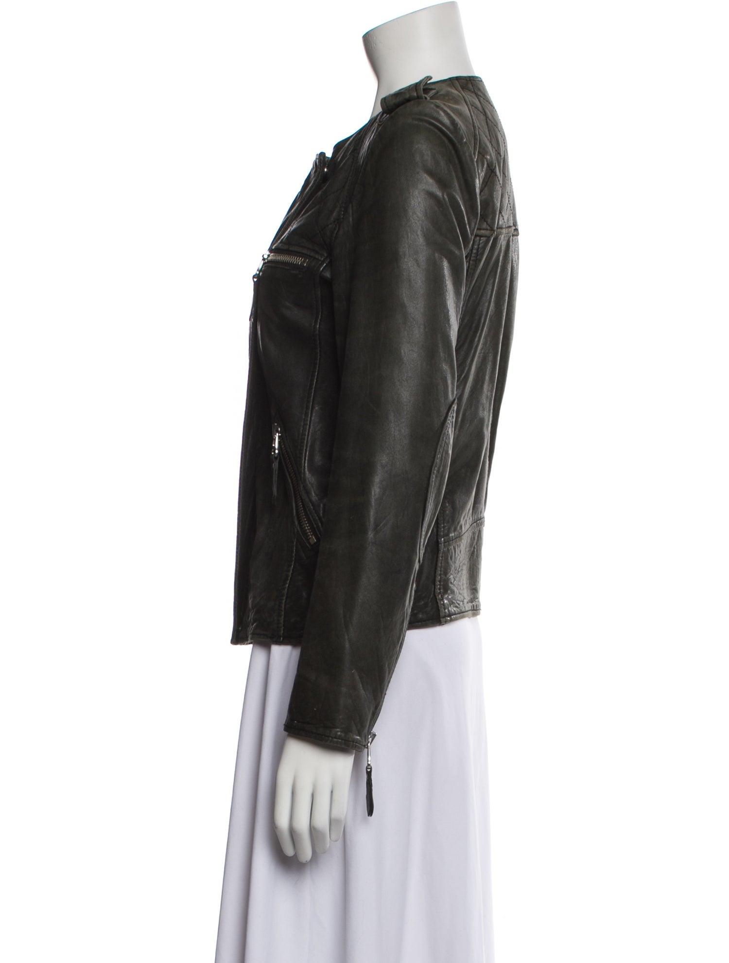 Étoile Isabel Marant Lambskin Biker Jacket