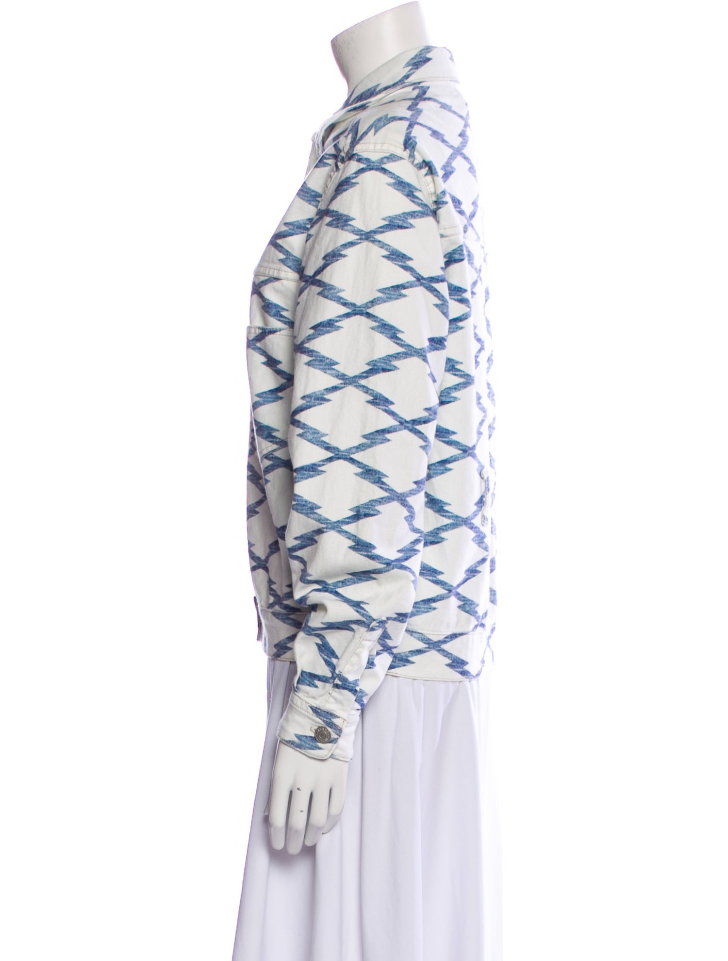 Étoile Isabel Marant Printed Denim Jacket