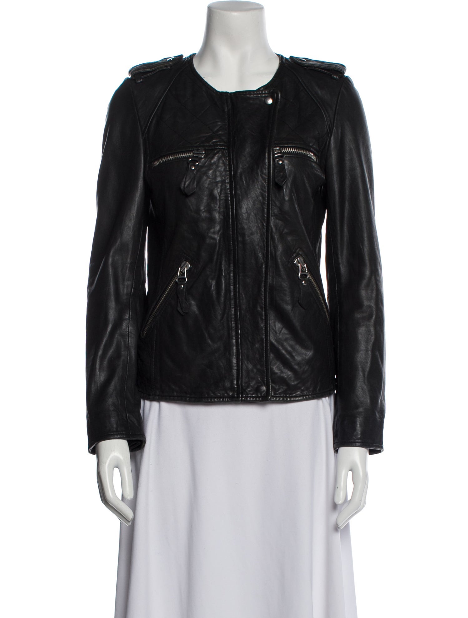 Étoile Isabel Marant Lambskin Biker Jacket