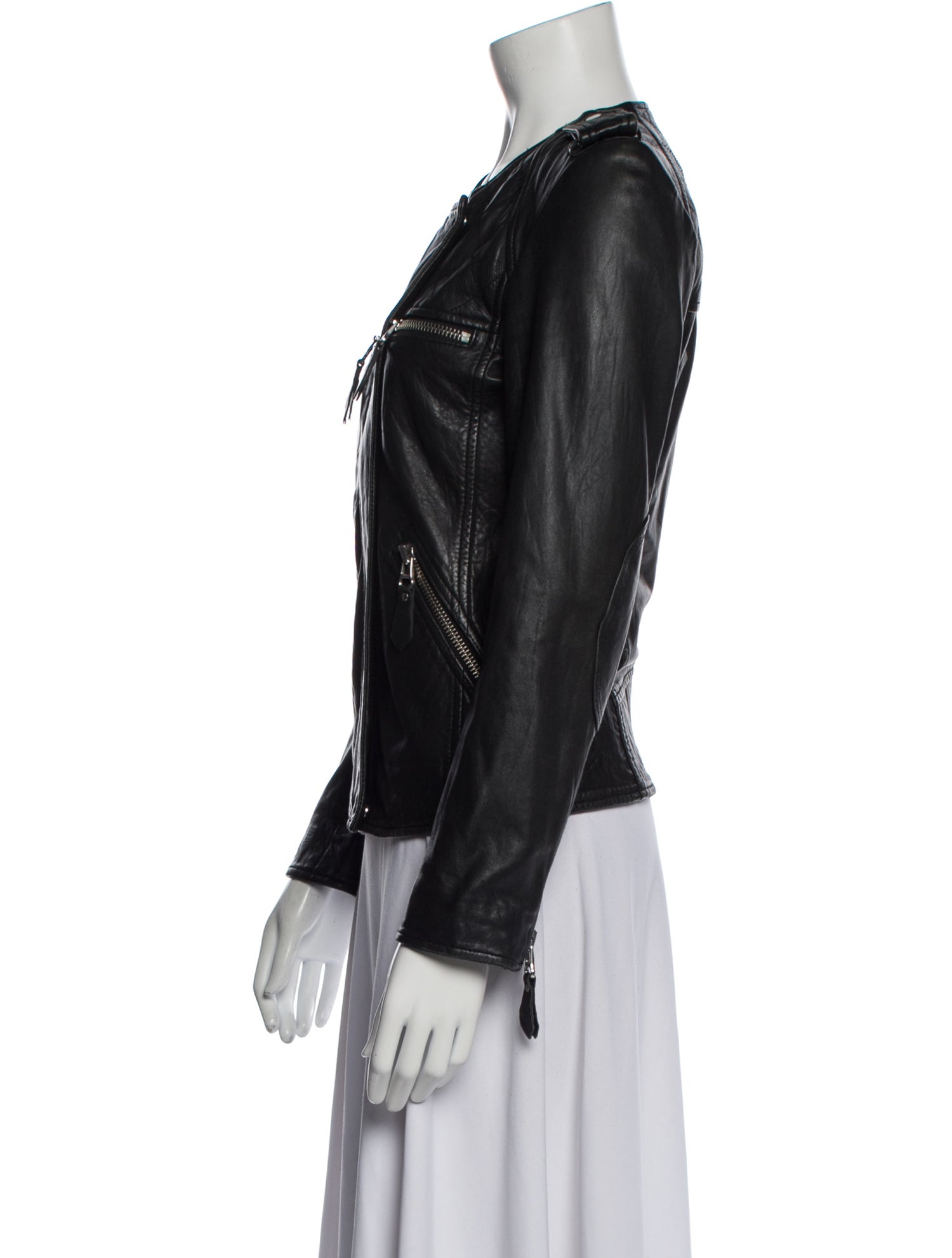 Étoile Isabel Marant Lambskin Biker Jacket