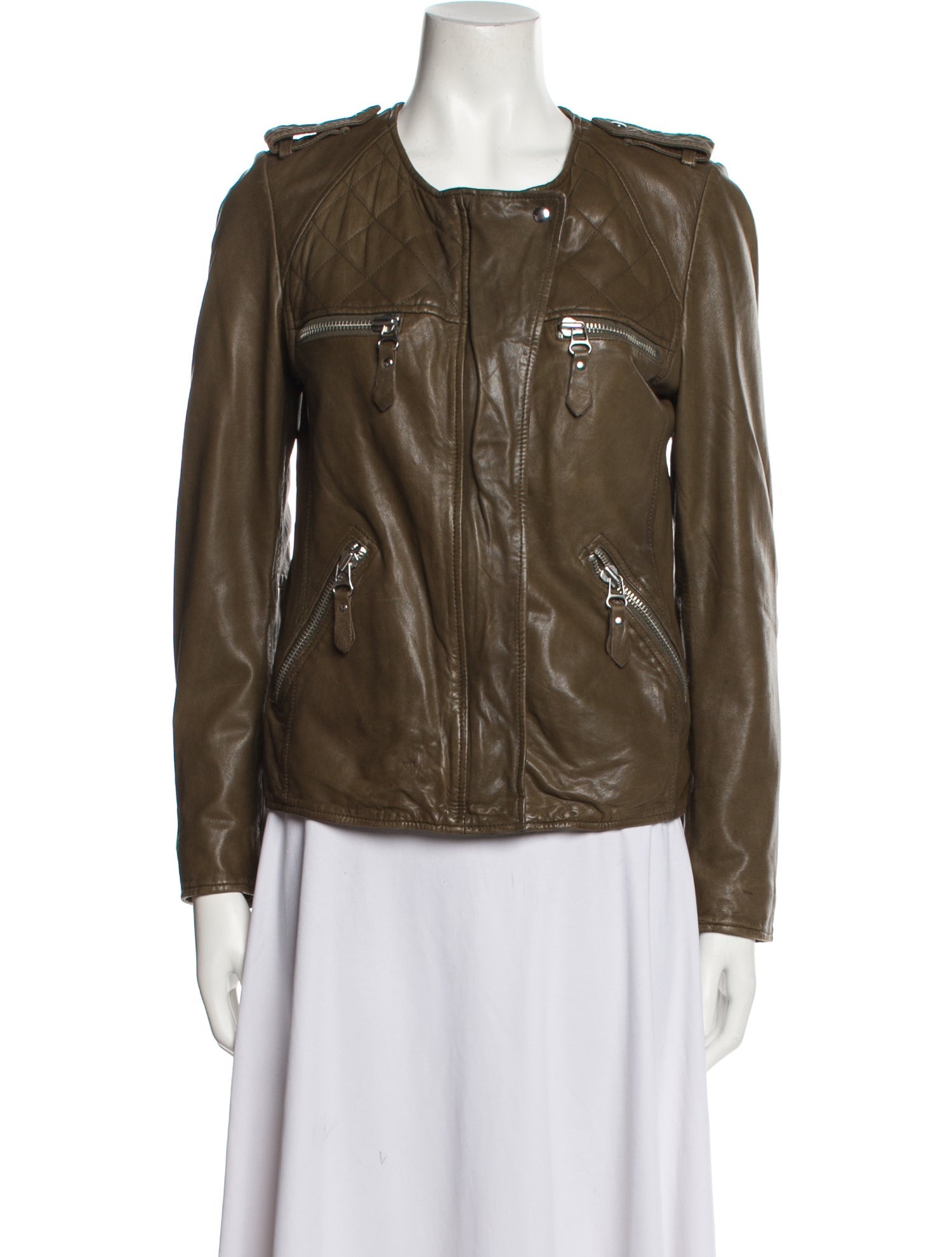Étoile Isabel Marant Lamb Leather Jacket