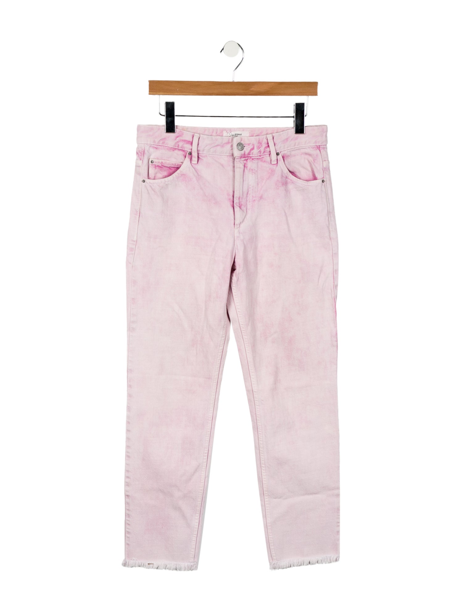 Étoile Isabel Marant Mid-Rise Straight Leg Jeans