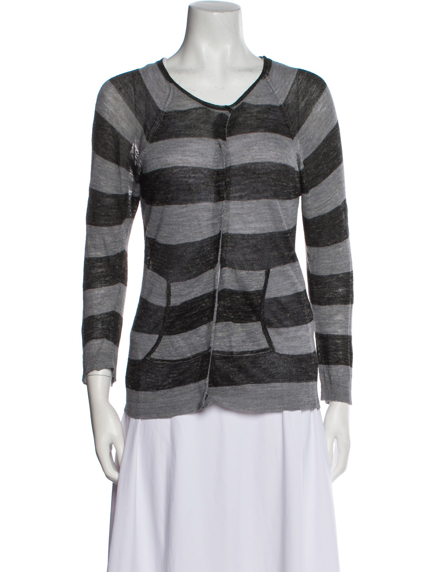 Étoile Isabel Marant Striped Scoop Neck Sweater
