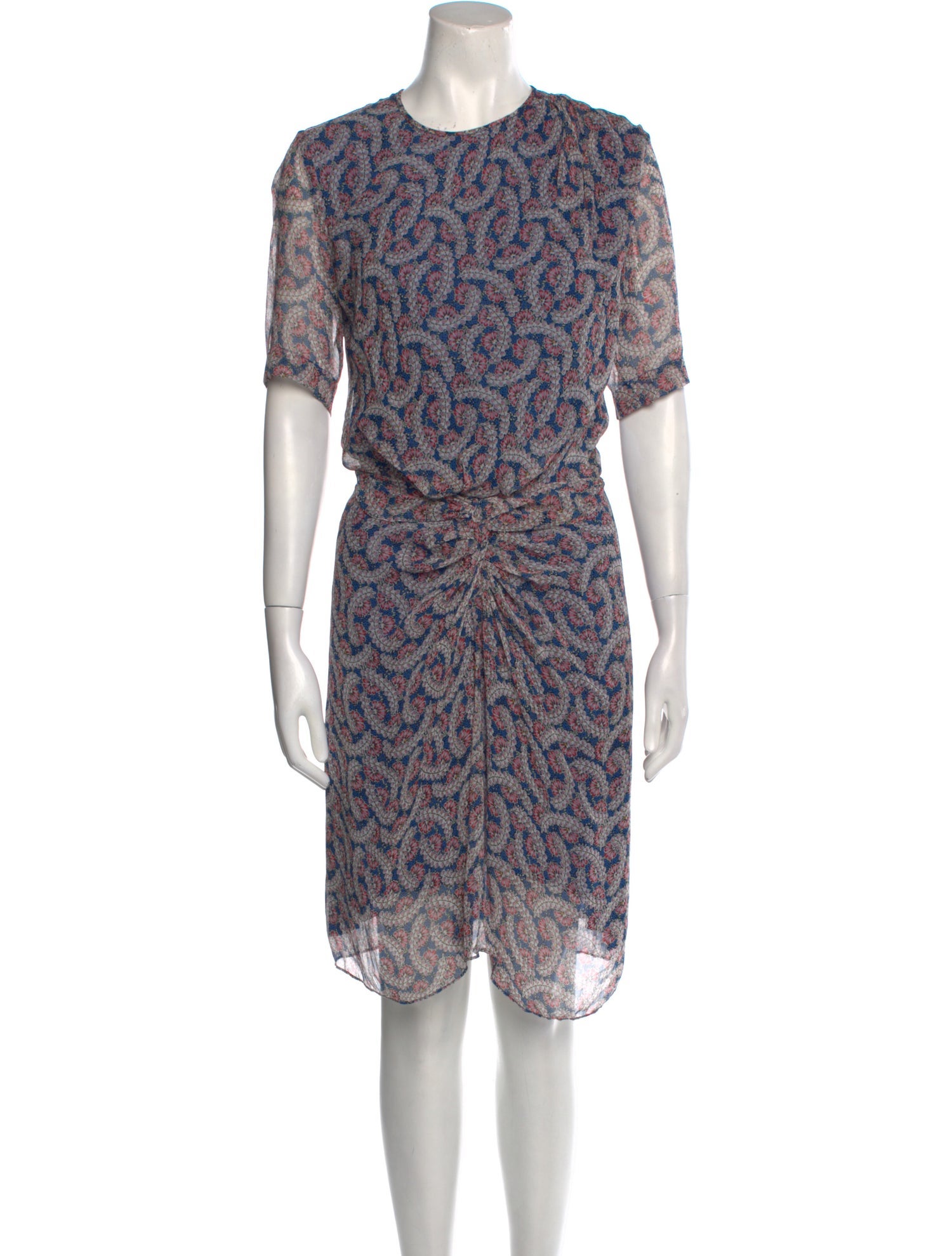 Étoile Isabel Marant Silk Knee-Length Dress