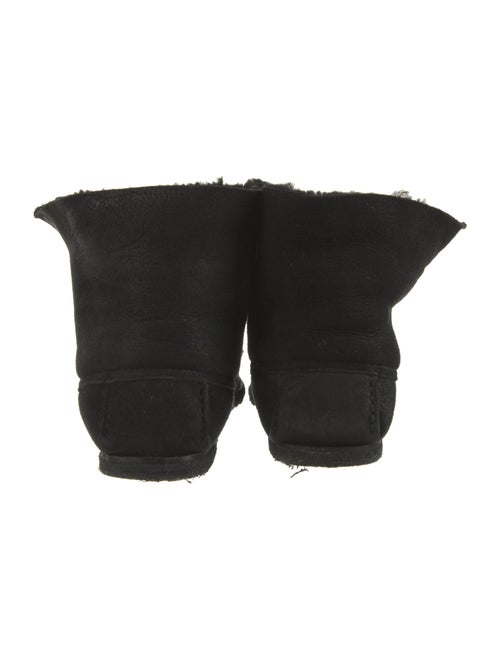 Étoile Isabel Marant Suede Fur Trim Lace-Up Boots