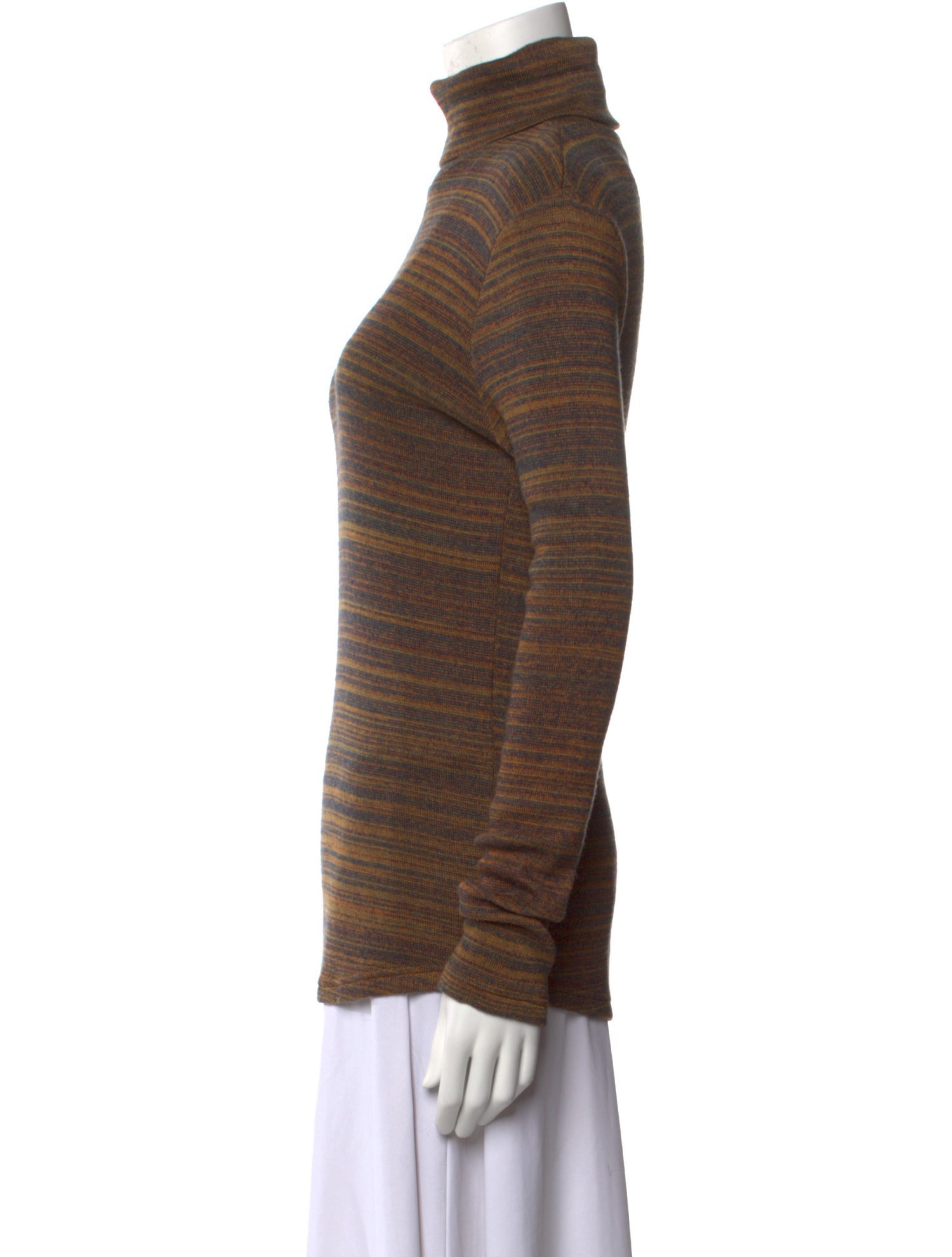 Étoile Isabel Marant Striped Turtleneck Sweater