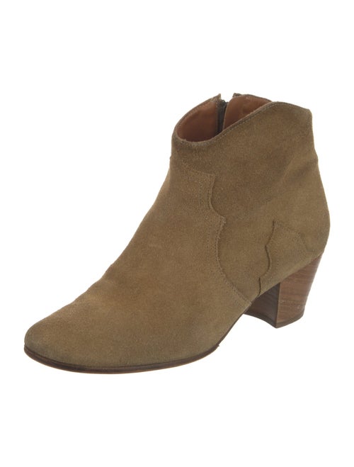 Étoile Isabel Marant Suede Western Boots