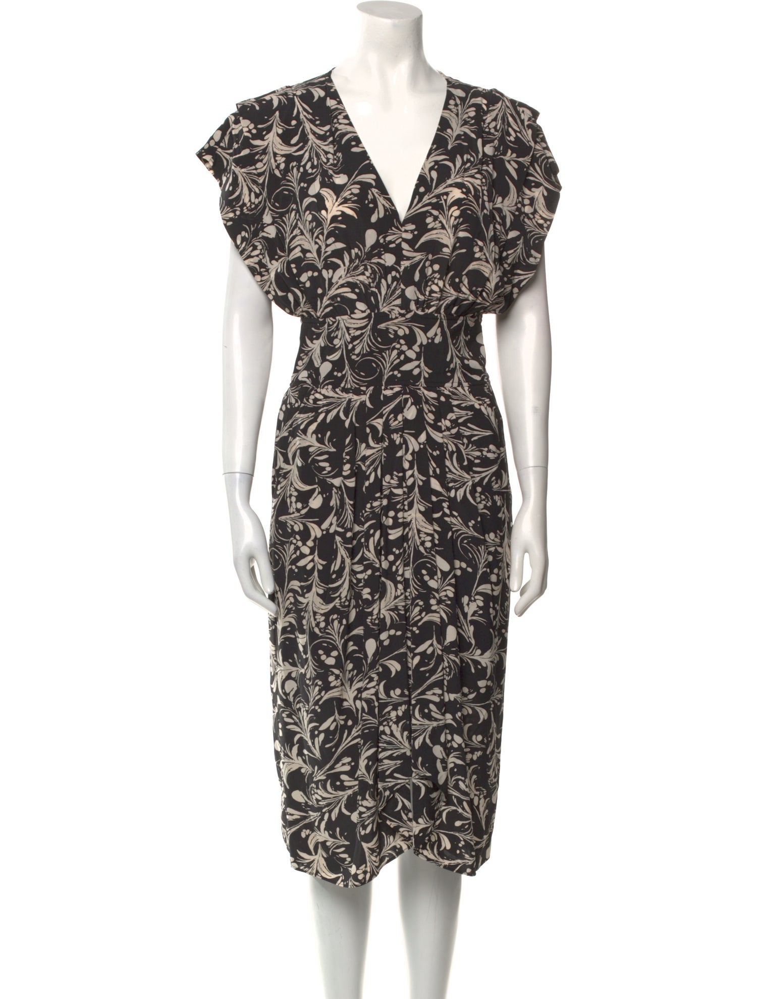 Étoile Isabel Marant Printed Midi Length Dress