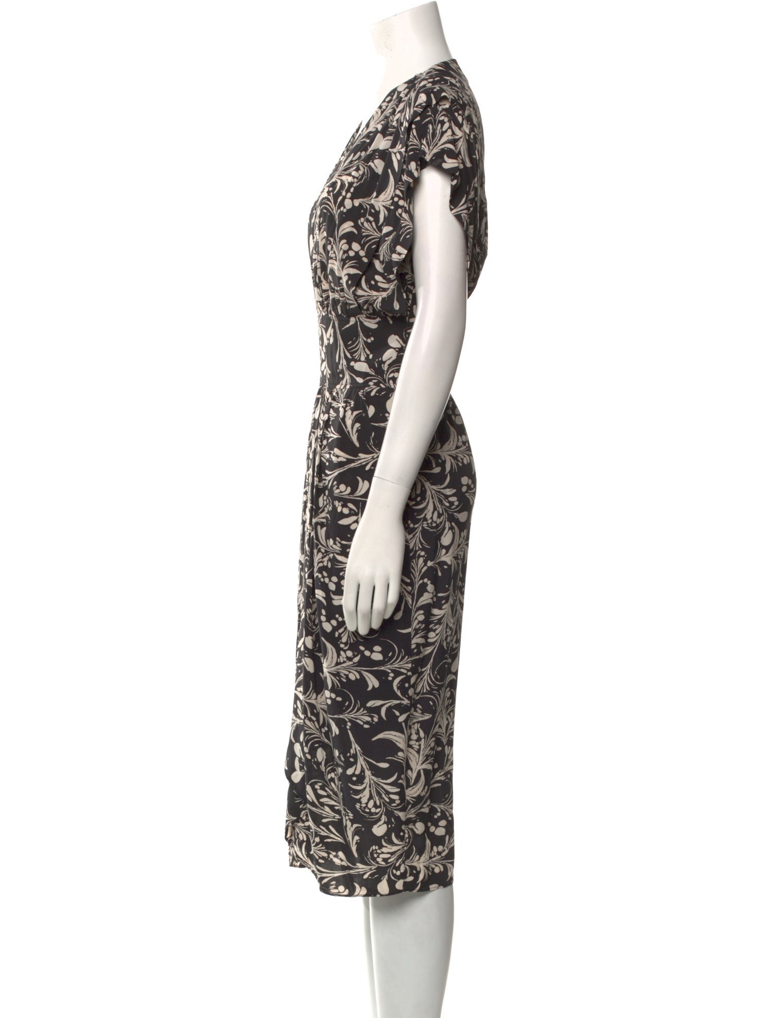 Étoile Isabel Marant Printed Midi Length Dress