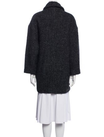 Étoile Isabel Marant Wool Faux Fur Coat