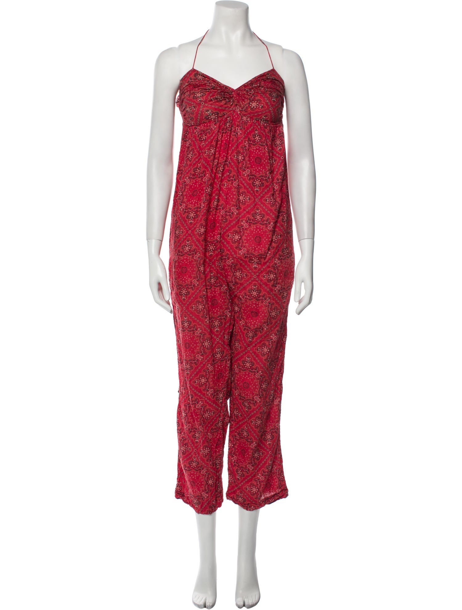 Étoile Isabel Marant Printed Halterneck Jumpsuit