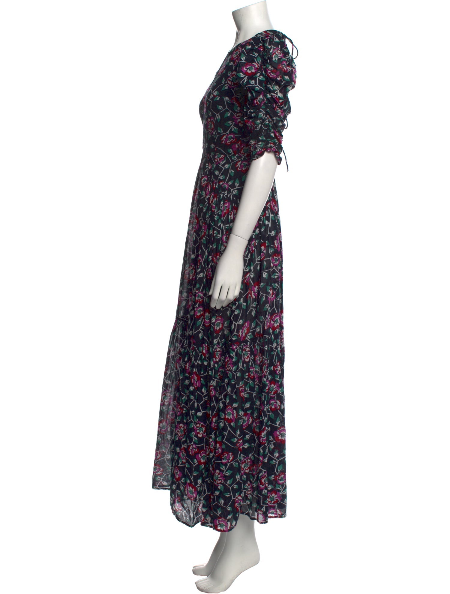 Étoile Isabel Marant Floral Print Midi Length Dress