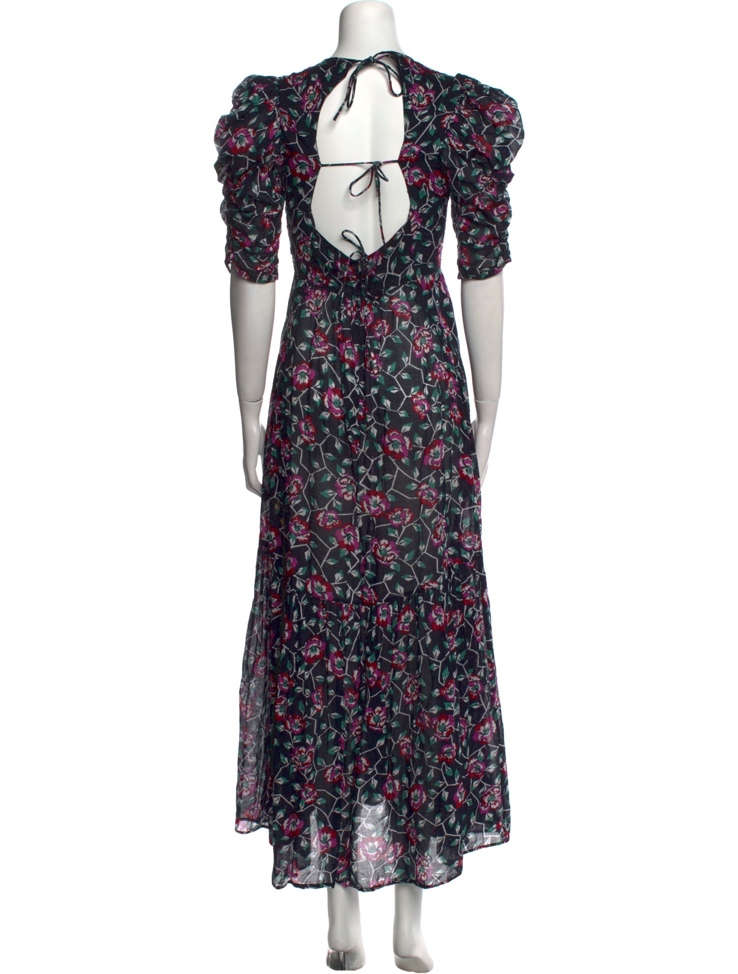 Étoile Isabel Marant Floral Print Midi Length Dress