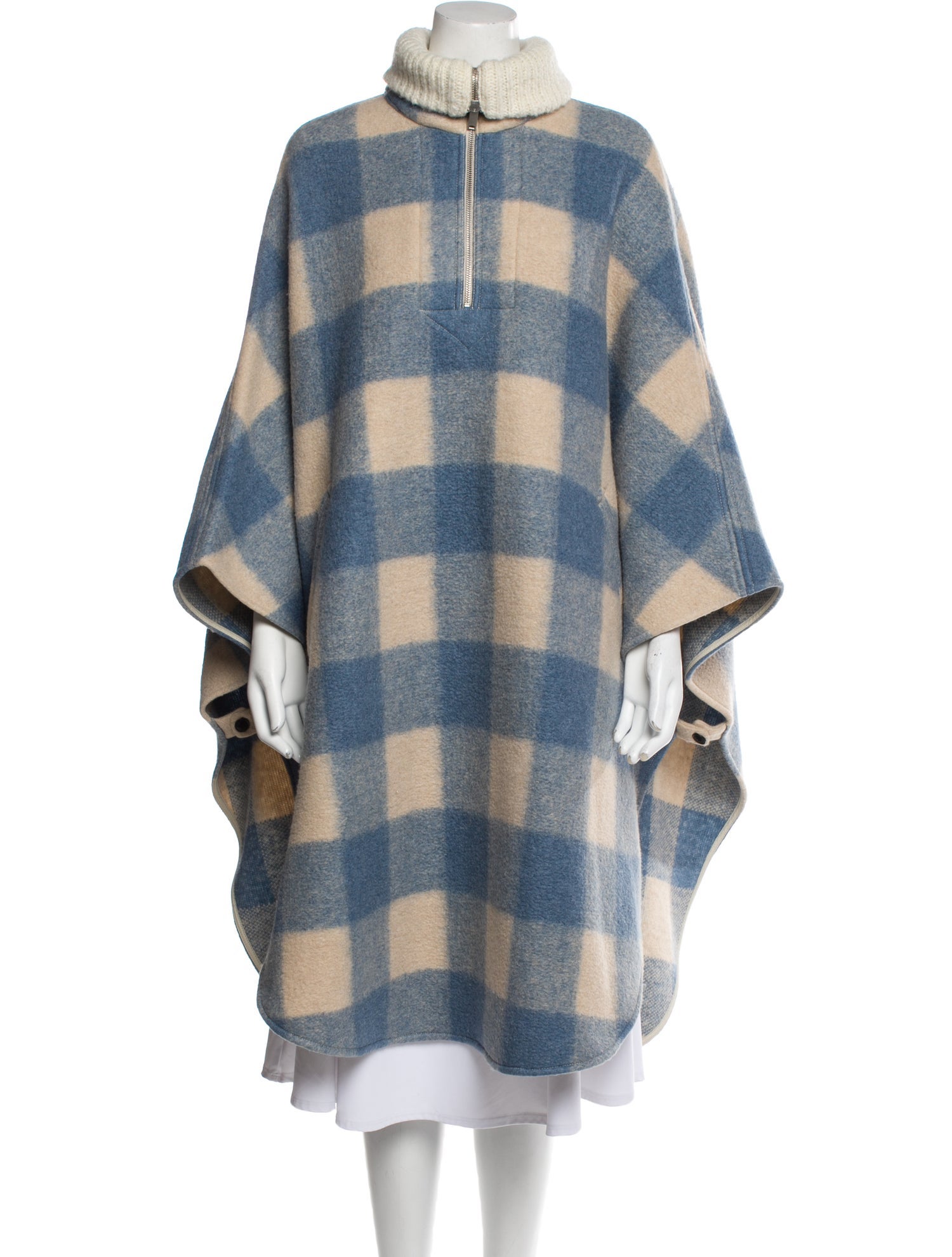 Étoile Isabel Marant Plaid Print Coat