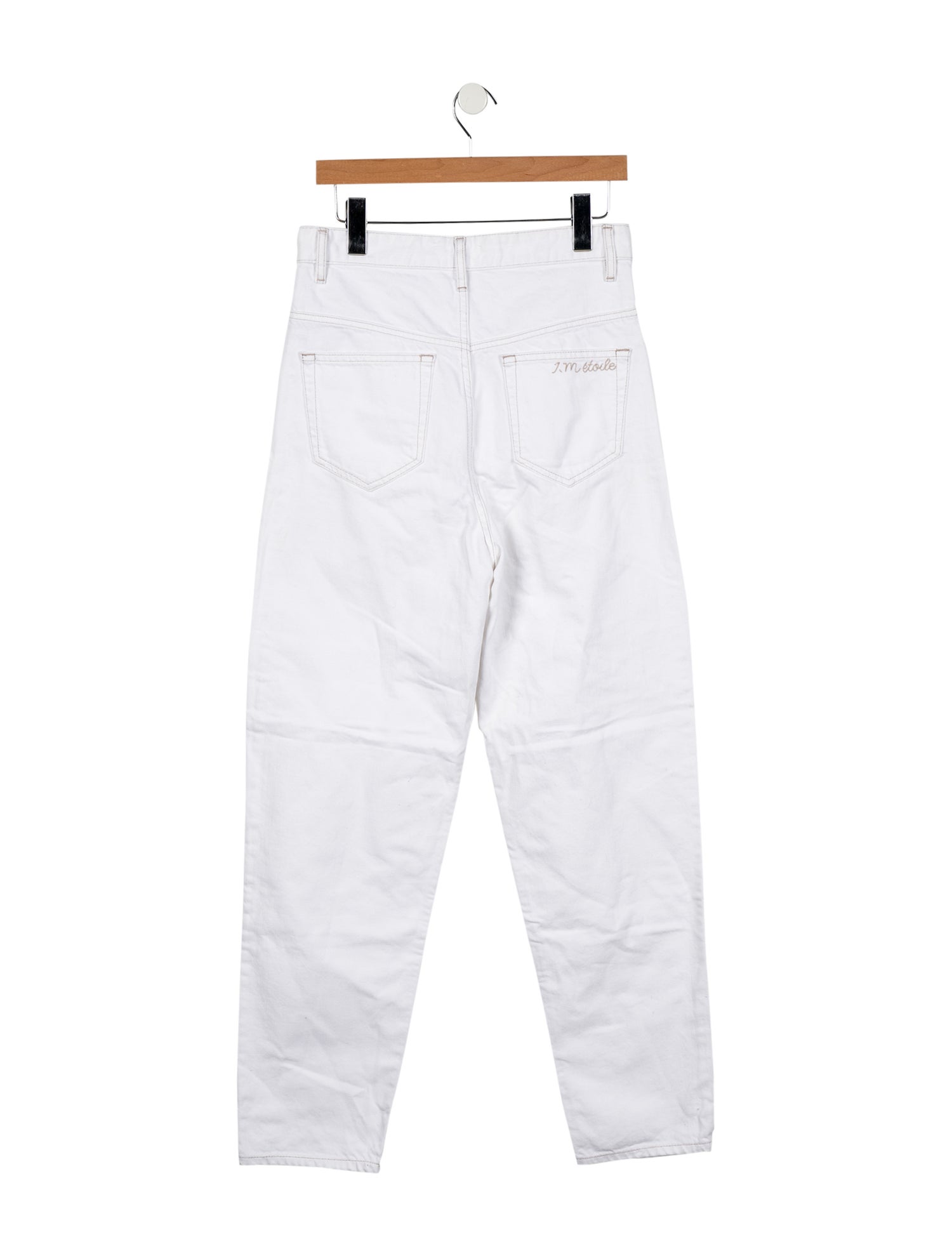 Étoile Isabel Marant High-Rise Straight Leg Jeans