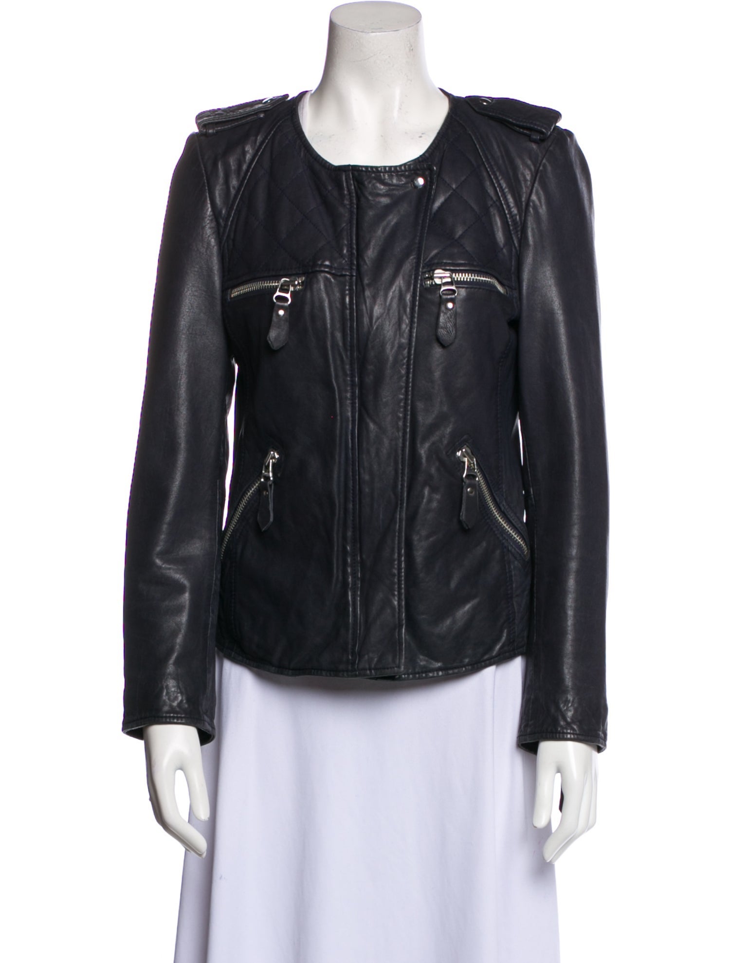 Étoile Isabel Marant Leather Biker Jacket