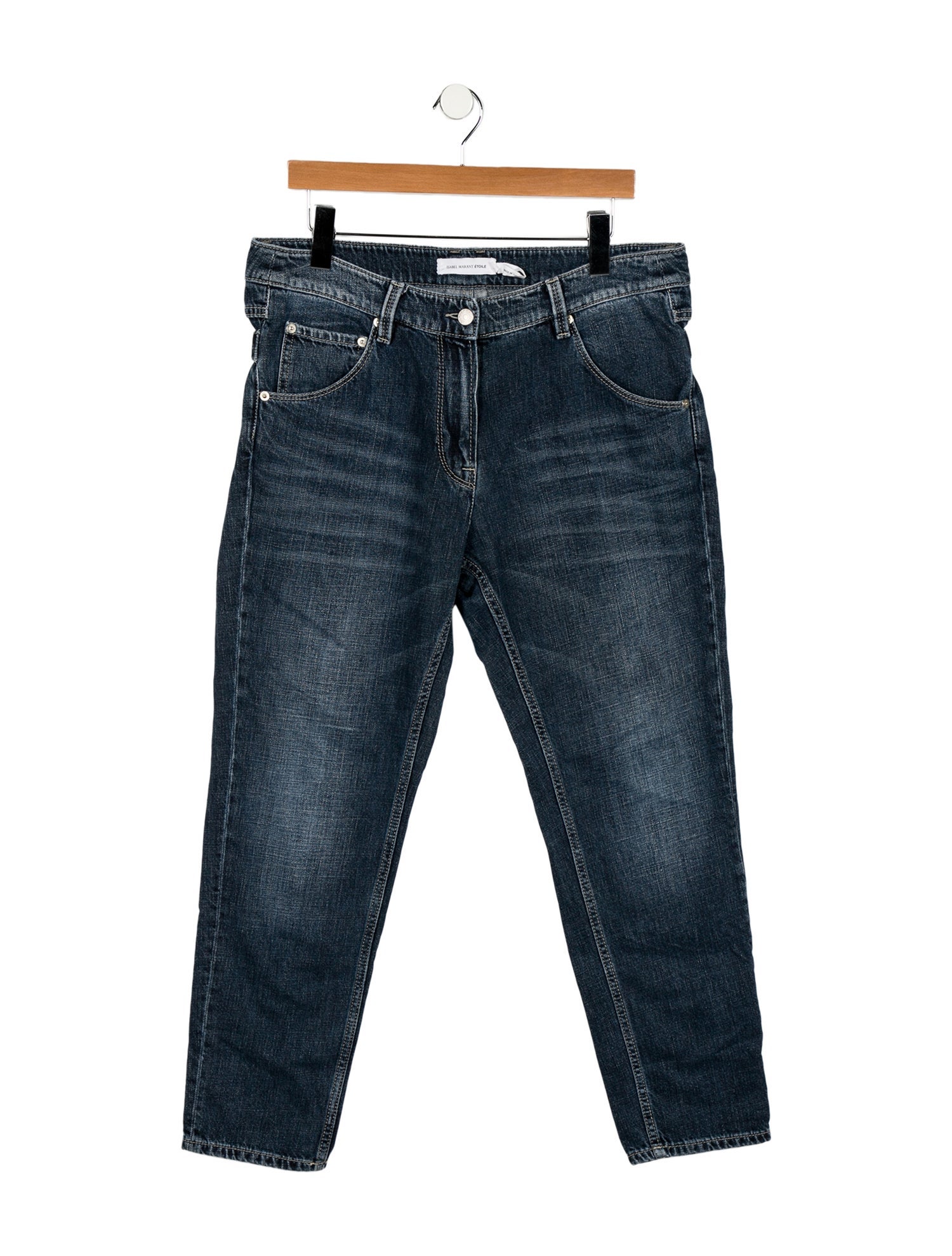 Étoile Isabel Marant High-Rise Straight Leg Jeans