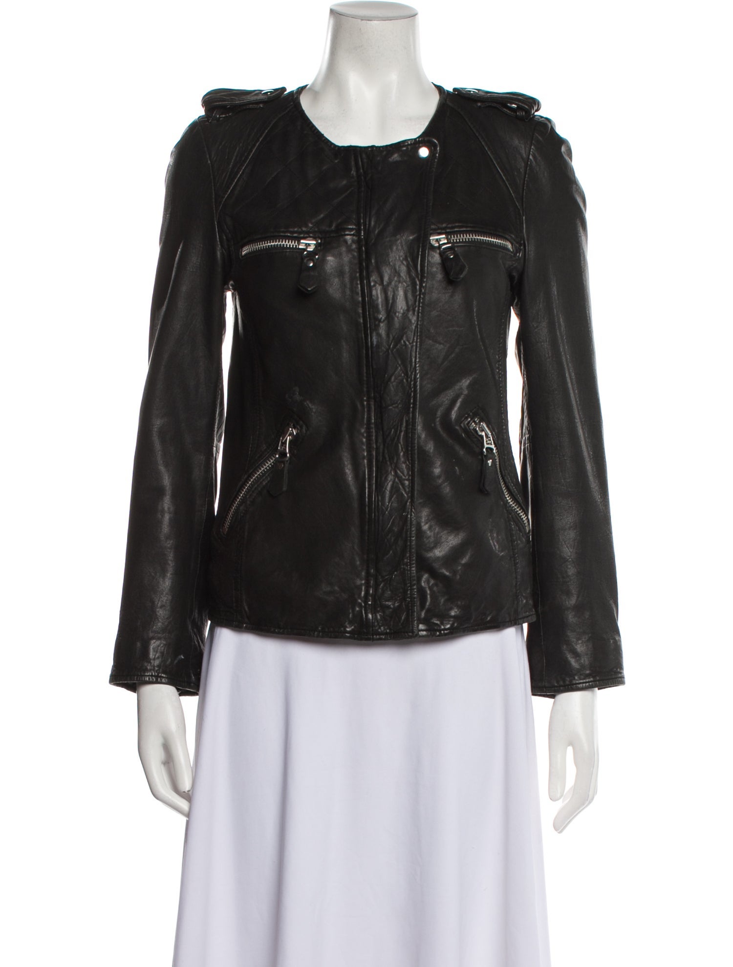 Étoile Isabel Marant Leather Biker Jacket