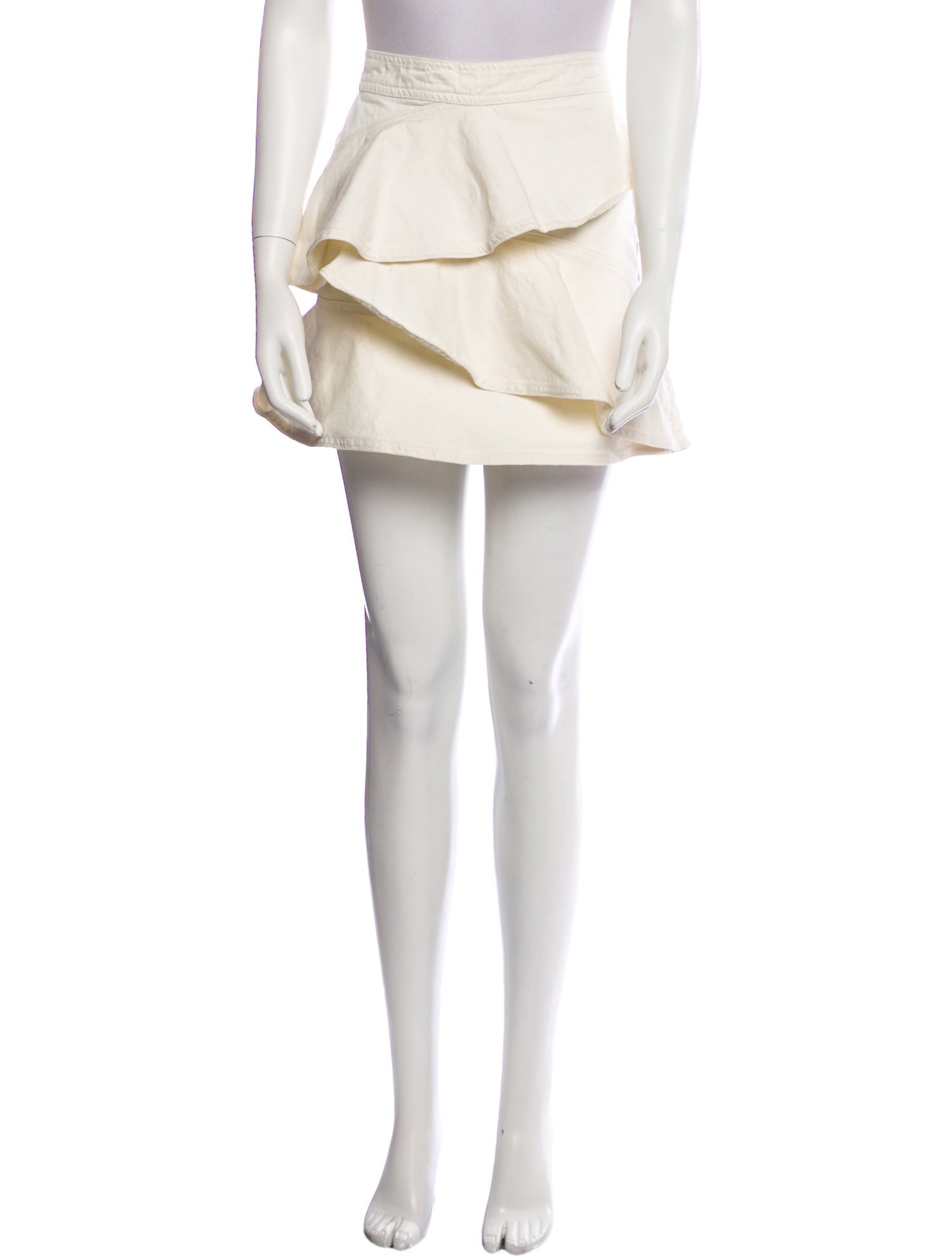 Étoile Isabel Marant Ruffle Embellishment Mini Skirt